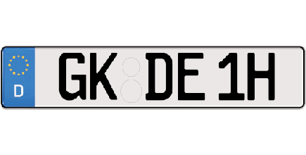 H-Kennzeichen / Historisches Kennzeichen / Oldtimer-Kennzeichen